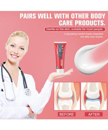 YIVANNUO Joint Gel Soothing Massage Cream Rapid Muscle Cream Suitable for Knee Lumbar Neck Hand and Foot Non-Greasy Fast Absorbing - Buy Online on GoSupps.com
