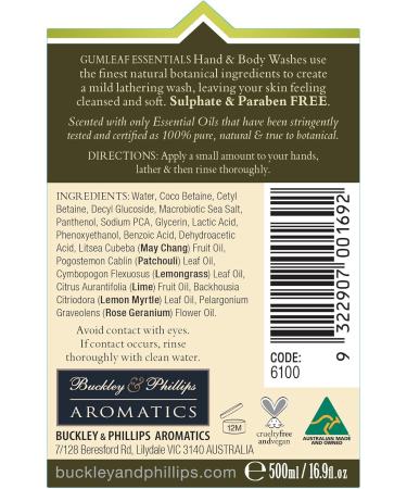 Indulgence Hand & Body Wash - Australian Made Vegan Cruelty-Free 100% Natural - 16.9 fl oz - Buy Online on GoSupps.com