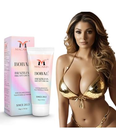 MACARIA Bobae Breast Cream Gel For Bigger Breast Bust Boobs Enlargement Tightening Shape & Size up Toning Cream Gel Quick Growth Lifting & Firming Breast Enhancement Gel