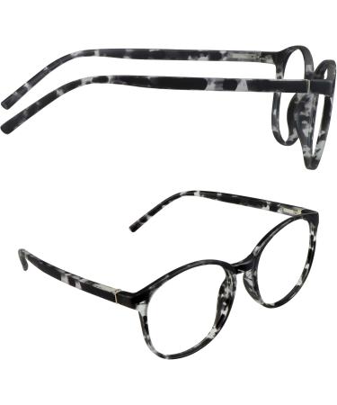 Vintage Round Multifocal Glasses | Anti-Blue Light Presbyopic Readers for Men & Women (+0.00/+2.00 - Buy Online on GoSupps.com
