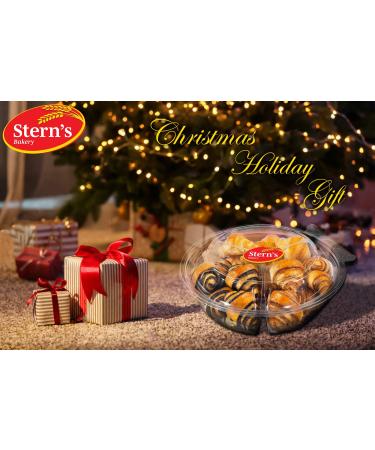 Sterns Bakery Rugelach Pastries Gift Basket - New Recipe | 20 Oz Sympathy Gift for Halloween, Christmas, Birthday | Men and Women Favorite | Assorted Rugelach Cookies - Buy Online on GoSupps.com