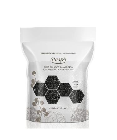Starpil Wax 1000g / 2.2 lb Bag Black Hard Wax Beads for Hair Removal  Stripless Wax Polymer Blend  Low Temperature Film Wax Beans for Face  Body  Bikini  Brazilian  Legs  Underarm  Back  Chest. 2.2 Pound (Pack of 1) - Buy Online on GoSupps.com