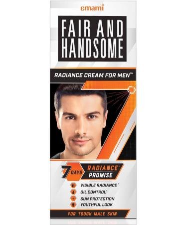 Emami Fair and Handsome Fairness Cream for Men 60g - Brighten and Even Skin Tone - Buy Online on GoSupps.com