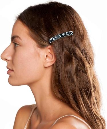 10 Pcs Hair Barrettes for Women Tortoise Shell Hair Barrettes Acetate French Design Acrylic Hair Clips Christmas Gifts for Girls Mom (Multicolor) - Buy Online on GoSupps.com