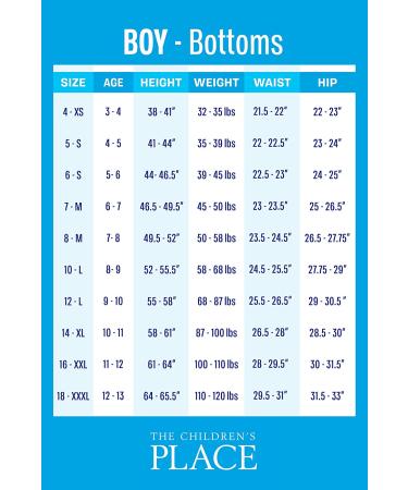 The Children's Place Boys' Athletic Performance Pants - Large Heather Black - Buy Online on GoSupps.com