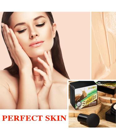 WYBLZPXZ Mushroom Head Air Cushion CC Cream - Moisturizing BB Cream Liquid Foundation for Long Lasting Matte Finish - Collagen Infused Concealer for Even Skin Tone - Natural Color - Buy Online on GoSupps.com