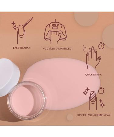 Beetles Nail Dip Powder Kit - 4 Colors French Manicure Starter Set 0.6 oz with Activator, Base, Top Coat Gel - Clear, White, Pink, Nude - Buy Online on GoSupps.com