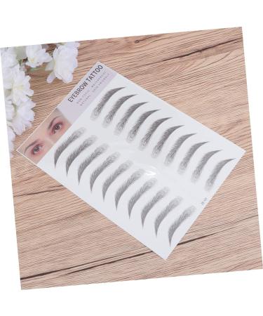 MAGICLULU 6 Pcs 3d Eyebrow Stickers Shaping Stickers Womens Eyebrow Stickers Hair Kit Miss Cosmetic Template ze003x3pcs Blackx3pcs - Buy Online on GoSupps.com
