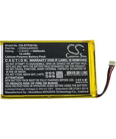 Replacement Battery for Enspert ESP E201U & Identity 7 | 3800mAh 3.8V Compatibility - Buy Online on GoSupps.com