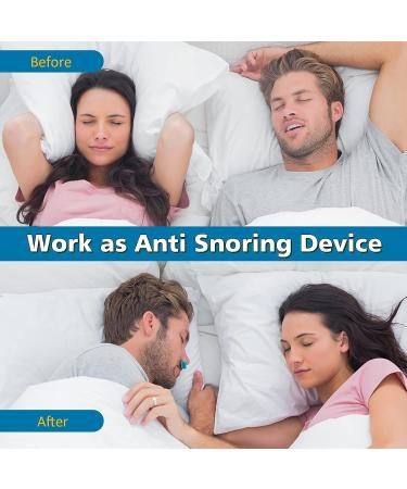 2-in-1 Blue Snoring Stopper: Anti Snoring Nose Clip & Air Purifier | Stop Snoring, Improve Sleep Quality | Men & Women - Buy Online on GoSupps.com