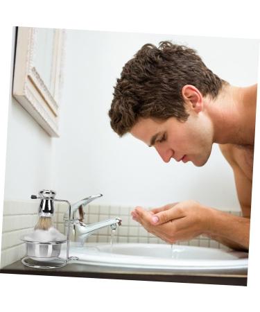 Doitool Men's Shaving Set - Barts Branchs Face Soap Soft Hair Razor Brush & Stainless Steel Accessories for Ultimate Care - Buy Online on GoSupps.com