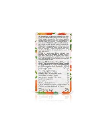 Buy Intick Sugar-Free Instant Grapefruit Drink | Vegan Low-Calorie Vitamin C | 12 x 0.5-1L Pack | International Shipping - Buy Online on GoSupps.com