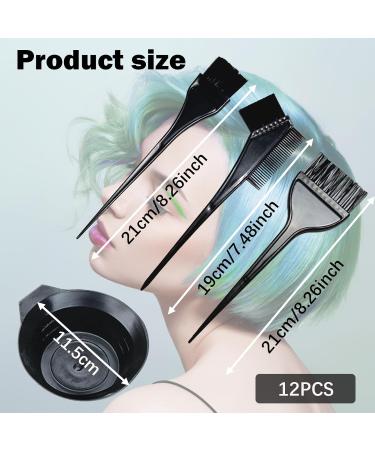 3 Sets Hair Dye Bowl And Brush Kit Hair Dye Bowl Tools For Hair Colouring Kit Hair Dye Brush And Mixing Bowl Set Dying Brushes Tint Comb Set For DIY Salon Hair Coloring Dying Brushes Hair Bleach Kit - Buy Online on GoSupps.com