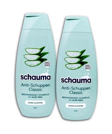 Fa 2 stuks Schauma antiroos Classic Shampoo 2 x 400 ml