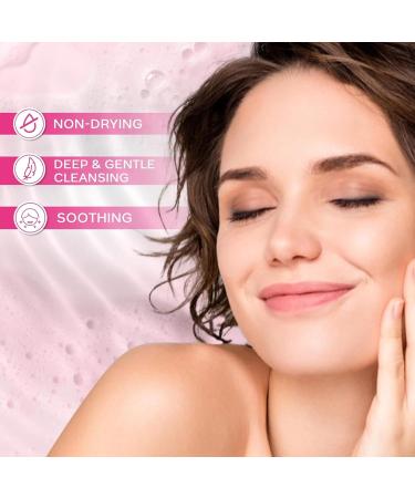 FACESCANADA Pink Aloe Vera Face Wash | Ultra Hydrating Cleanser with Hyaluronic Acid & Glycerin | Refreshes Soothes & Helps Maintain Moisture Balance | Daily Gentle Skincare | 3.38 Fl Oz (100ml) - Buy Online on GoSupps.com