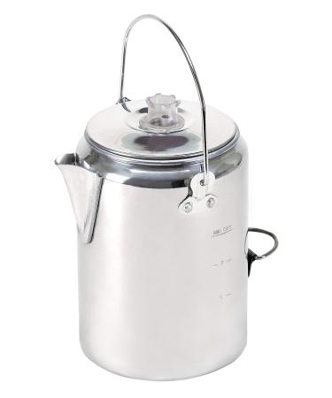 Stansport Aluminum Percolator Coffee Pot 9 Cups - Buy Online on GoSupps.com