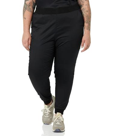 Amazon Essentials Women's Slim Fit Jogger Scrub Pant - Plus Size - Large Black - Buy Online on GoSupps.com