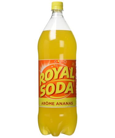 Royal Soda Pineapple 2 L - Lot of 3