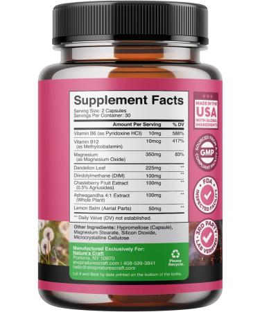 Herbal Hormone Balance Bundle for Women - PMS Relief & Thyroid Support - Adaptogenic Complex with Energy Vitamins & Calming Herbs - Buy Online on GoSupps.com