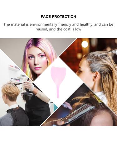 Outanaya Lot de 4 Masques de Coiffure Transparents pour Protection du Visage Yeux Accessoires pour Salon de Coiffure Adapt s la Coloration des Cheveux Usage Couleur Couleur Al atoire - Buy Online on GoSupps.com
