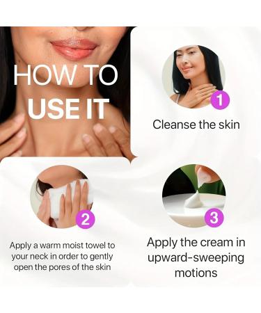 Neck Firming Cream - Anti-Wrinkle Tightening & Lifting Cream for Sagging Skin | 1.7oz / 50ml - Buy Online on GoSupps.com