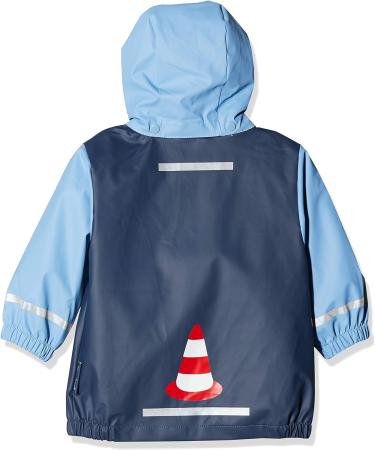 Playshoes Baby Raincoat 86 Construction Site | Wind & Waterproof Rainwear - Buy Online on GoSupps.com