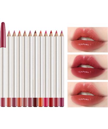  chendongdong 12 Pack Lip Pencils for Eyeshadow Eyeliner Cosmetic Makeup - Buy Online on GoSupps.com