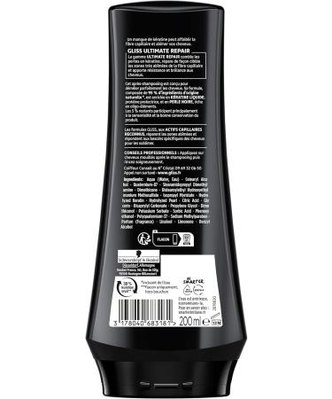 Schwarzkopf - Gliss - Conditioner - Ultimate Repair - 200 ml bottle - Pack of 2 - Buy Online on GoSupps.com