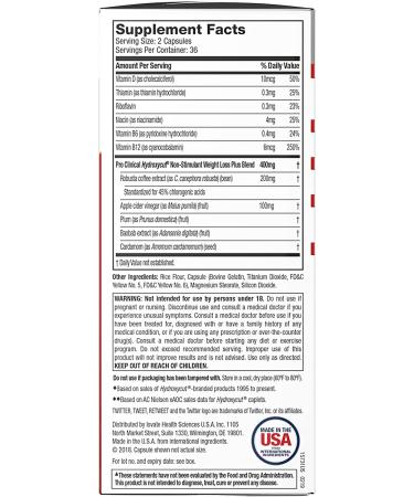 Hydroxycut Pro Clinical Non-Stimulant Capsules - 72 Rapid Release for Weight Management - Buy Online on GoSupps.com