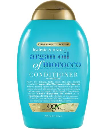 OGX Thick & Full + Biotin & Collagen Extra Strength Volumizing Shampoo with Vitamin B7 & Hydrolyzed & Hydrate and Repair + Argan Oil of Morocco Extra Strength Conditioner 385ml - Buy Online on GoSupps.com