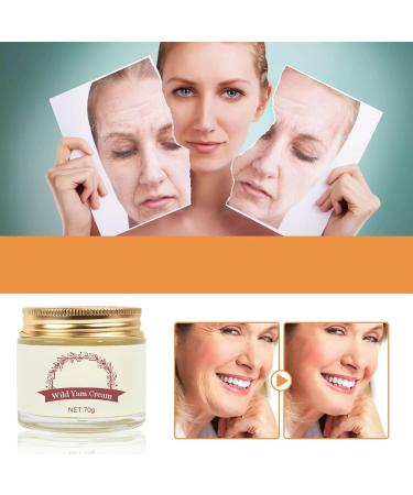 YOECO 2pcs Organic Yam Face Cream - Moisturizing & Cleansing Facial Skin | International Shipping - Buy Online on GoSupps.com