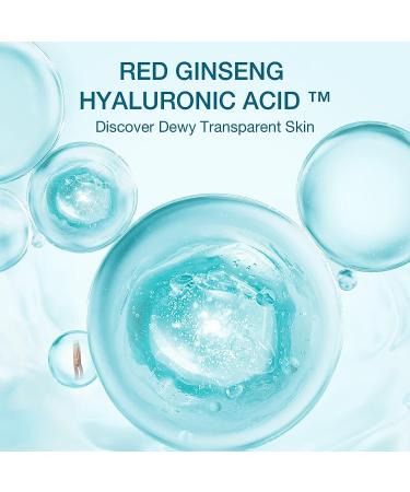 DONGINBI Hydra Bounce Korean Skin Care Set - Red Ginseng & Hyaluronic Acid Face Trio for Soft, Supple & Hydrated Skin - Buy Online on GoSupps.com