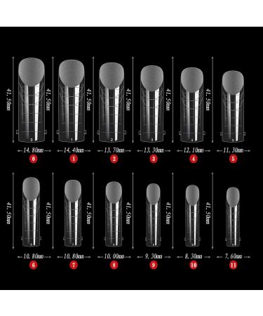 Poly-Extension Gel Nail Forms-Poly-Nail Gel Forms 120pcs Nail Extension Tips Set Acrylic False Nails Manicure Tool Toe Nail Forms For Large - Buy Online on GoSupps.com
