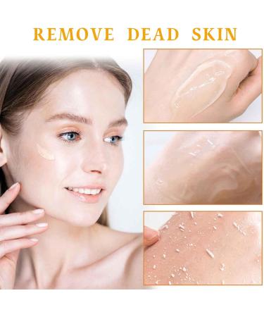 Orange Face Exfoliator Gel Vitamin C Facial Scrub Gel Acne Exfoliating Face Scrub Orange Pore Facial Scrub Remove Blackhead & Smooth Skin Tone Facial Scrub Exfoliator for Brightening Skin - Buy Online on GoSupps.com