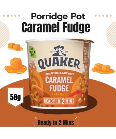 Quaker Oats Pick N Mix - Choose From 6 Flavours |Banana & Strawberry Apple & Blueberry Golden Syrup Original Porridge Oat Chocolate Orange Oat Caramel Fudge - Pack of 2 59.00 g (Pack of 2) - Buy Online on GoSupps.com