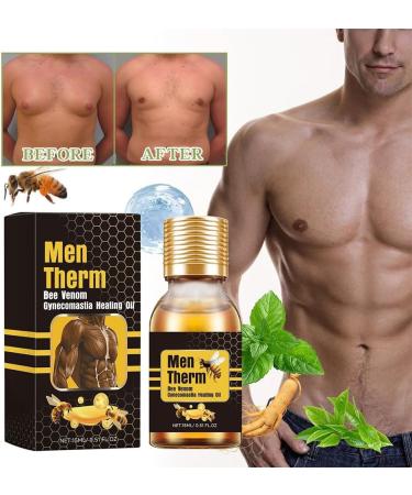 Buy Mentherm Bee Venom Oil & Gel for Gynecomastia | Strengthen Chest Muscles - International Shipping Available - Buy Online on GoSupps.com