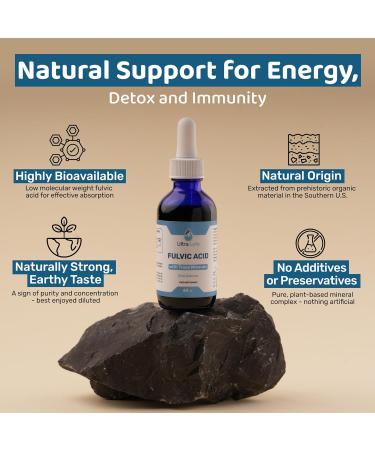 Ultra Lyte Ultra Lyte Fulvic Acid 250 mg Fulvic Acid Food Supplement Concentrated Fulvic Minerals Non-GMO and Gluten-Free Liquid Food Supplement for Digestive Support - Buy Online on GoSupps.com