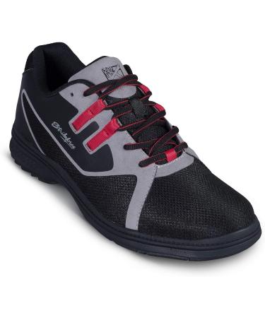 KR Strikeforce Ignite Left Handed Men's Bowling Shoe - Black/Grey/Red - Buy Online on GoSupps.com