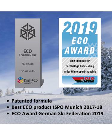 NZEROWAX Organic Ski Wax - Eco-Friendly Plant Wax for Skiing Snowboarding & Ski Touring - Buy Internationally - Buy Online on GoSupps.com