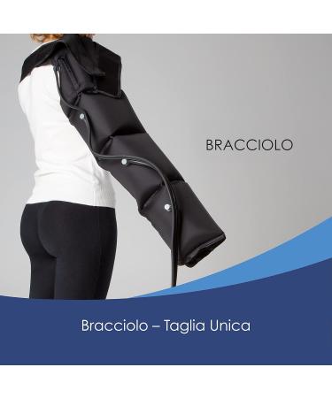 Dinamicamed Pro 4.0 Pressotherapy Device - Professional Lymphatic Drainage 6 Programs 4 Air Chambers Compact Leg & Arm Massage System - Buy Online on GoSupps.com