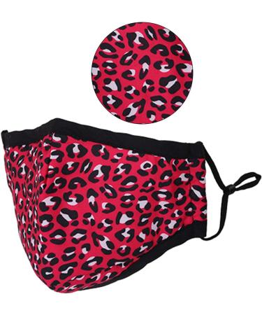 Washable Reusable 3 Layer Cotton Face mask Face Covering Bandana Face Mask Breathable Fashion Face Mask for Protection Against Pollution Hot Pink 3pcs - Buy Online on GoSupps.com