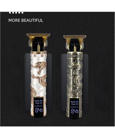Buy H78 Waterproof Portable Hair Trimmer with LED Display | Rechargeable Electric Clipper for Salon & Home Use - International Shipping Available - Buy Online on GoSupps.com