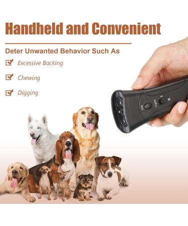 Handheld Dog Repeller Trainer | Double Channel Ultrasound Device for Effective Dog Bark Control & Training - Buy Online on GoSupps.com