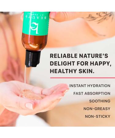 Aloe Vera Gel - Made in USA with Organic Aloe Vera Pure Aloe Vera Gel for Face Body & Hair Aloe Vera After Sun Lotion Skin Care with Natural Ingredients Creme Apres Soleil - Buy Online on GoSupps.com