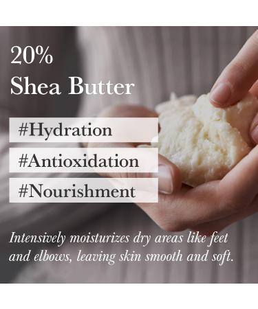 Mary&May SEOUL EDITION Shea Butter & Rice Bran Body Cream - Korean Vegan Boby Moisturizer for Dry and Sensitive Skin with Ceramide - Fragrance Free Body Butter 8.45oz. - Buy Online on GoSupps.com