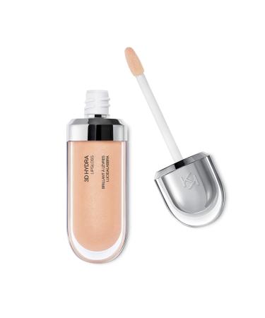 KIKO Milano 3D Hydra Lipgloss 02 | Softening lip gloss for a 3D look 02 Natural Beige 6.5 ml (Pack of 1)