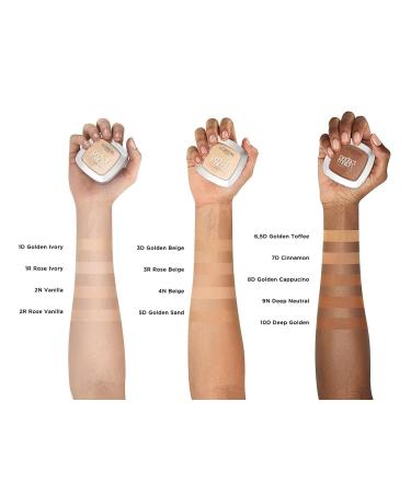 L'Or al Paris Matt Compact Powder SPF 8 - Perfect Match No. 5D/5W Golden Sand 9g - International Shipping Available - Buy Online on GoSupps.com