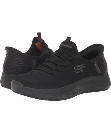 Skechers Women's Ghenter Bronaugh Food Service Shoe - Slip-Resistant 8 Summits/Black - Buy Online on GoSupps.com