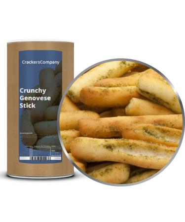 3 x 250g grissini with basil and garlic and olive oil Mediterranean snack vegetarian vegan and lactose -free 3 x 250g in membrandosis (750g)