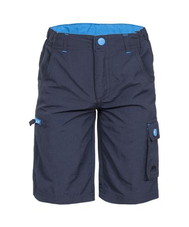 Trespass Boys Summer Shorts Marty 5-6 Navy